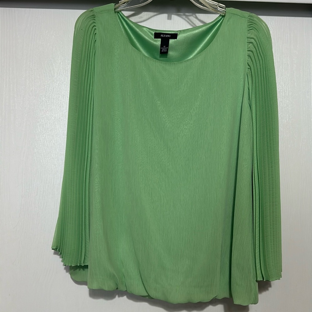 🆕Alfani Women Tops Long Sleeve Blouse